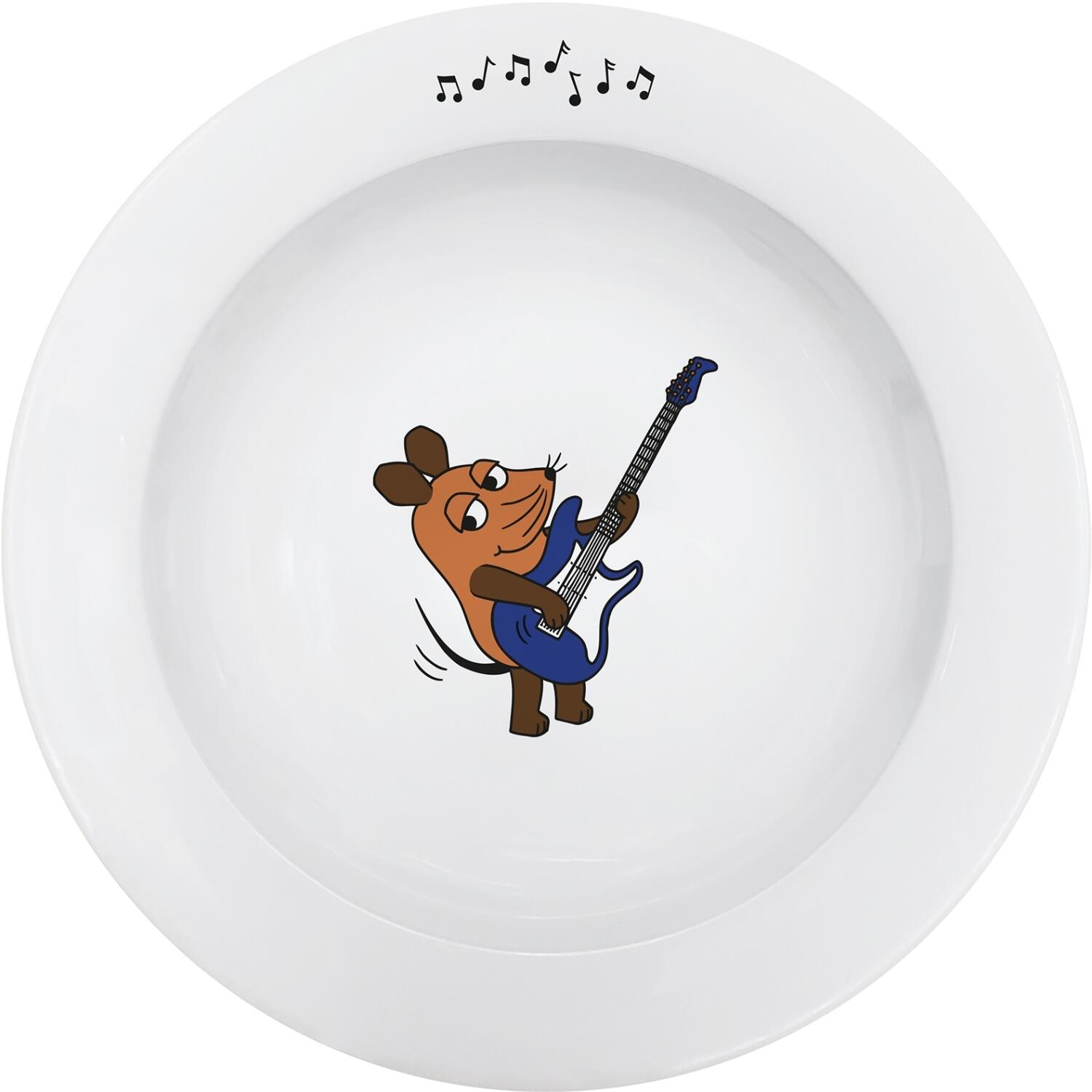 Kahla DieMaus Schüssel, rund 20 cm Rockband