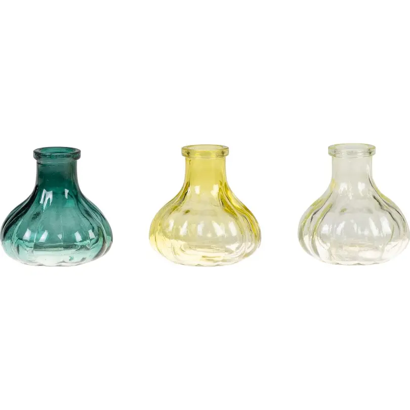 Vase 3er-Set Stripes