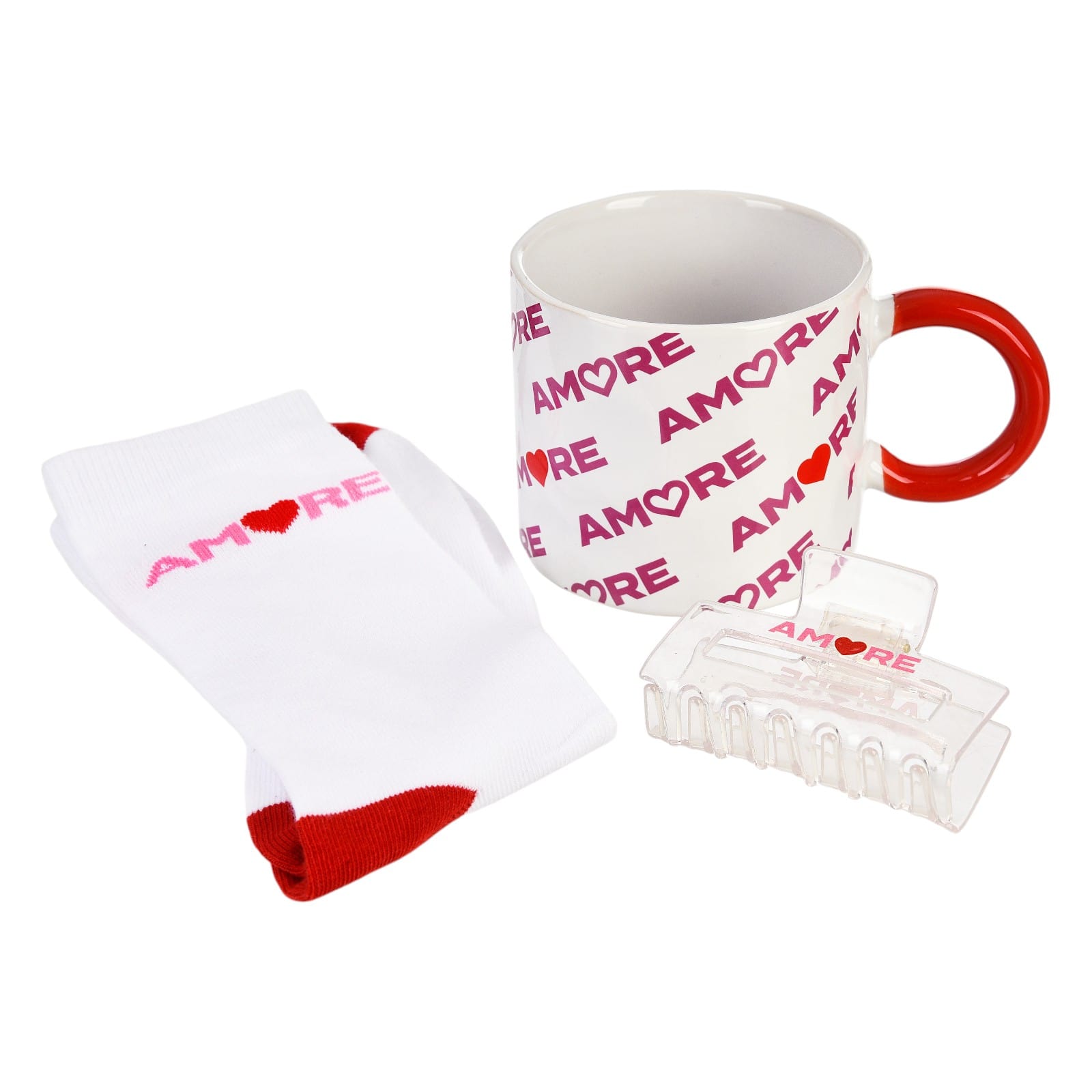 Geschenk-Set Amore Rot, 3 -tlg.