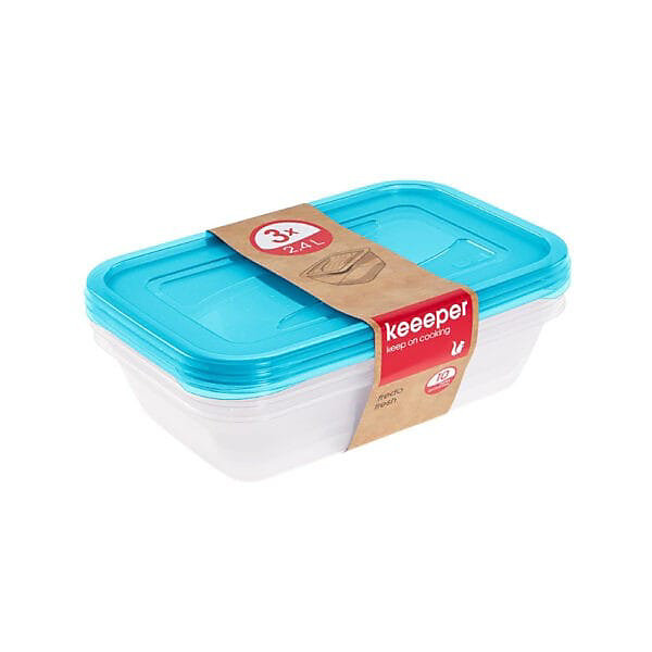 Lot de Boîtes de conservation congélation x3 Pas Cher