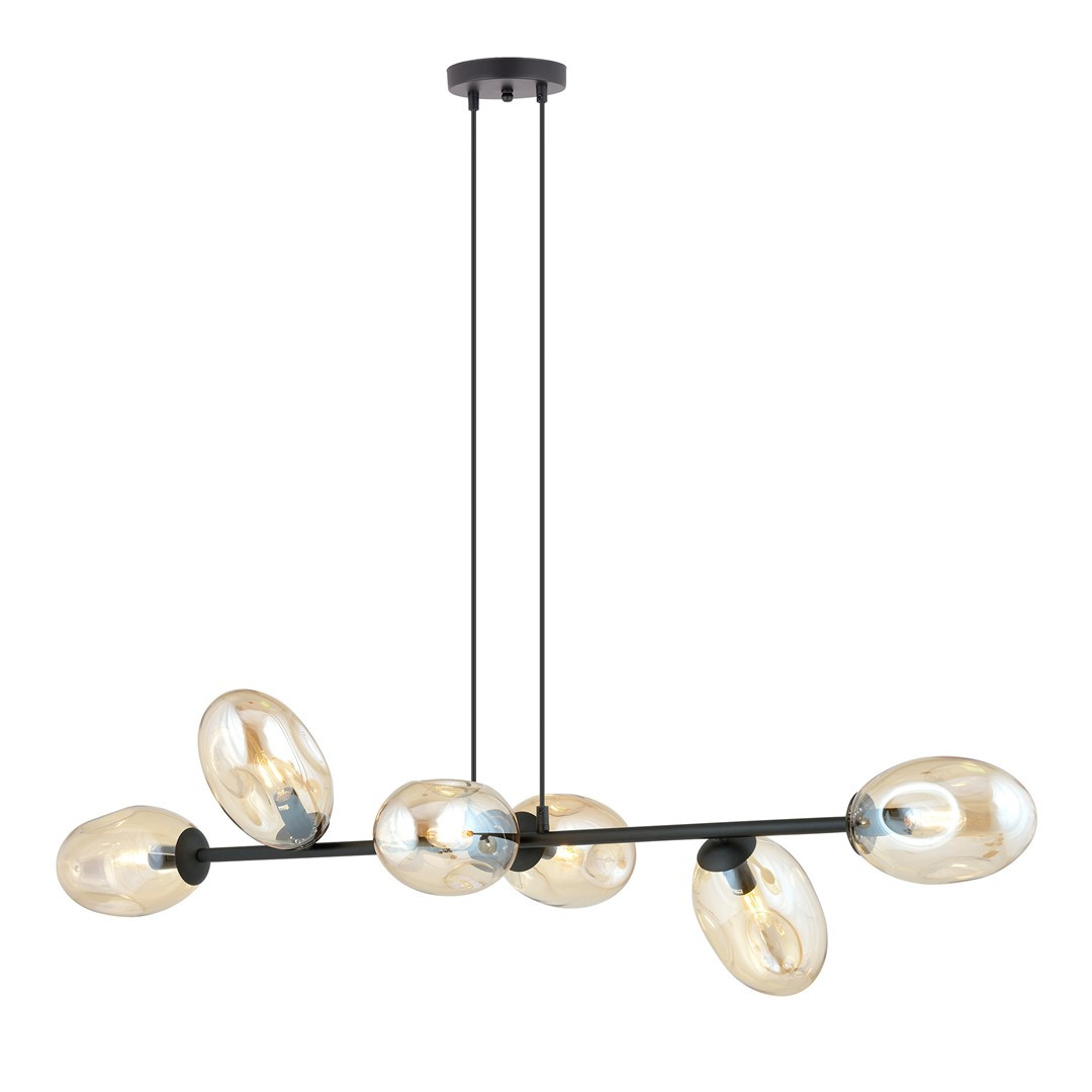 Lampa Wisząca Pandora 6 Bl Miodowy