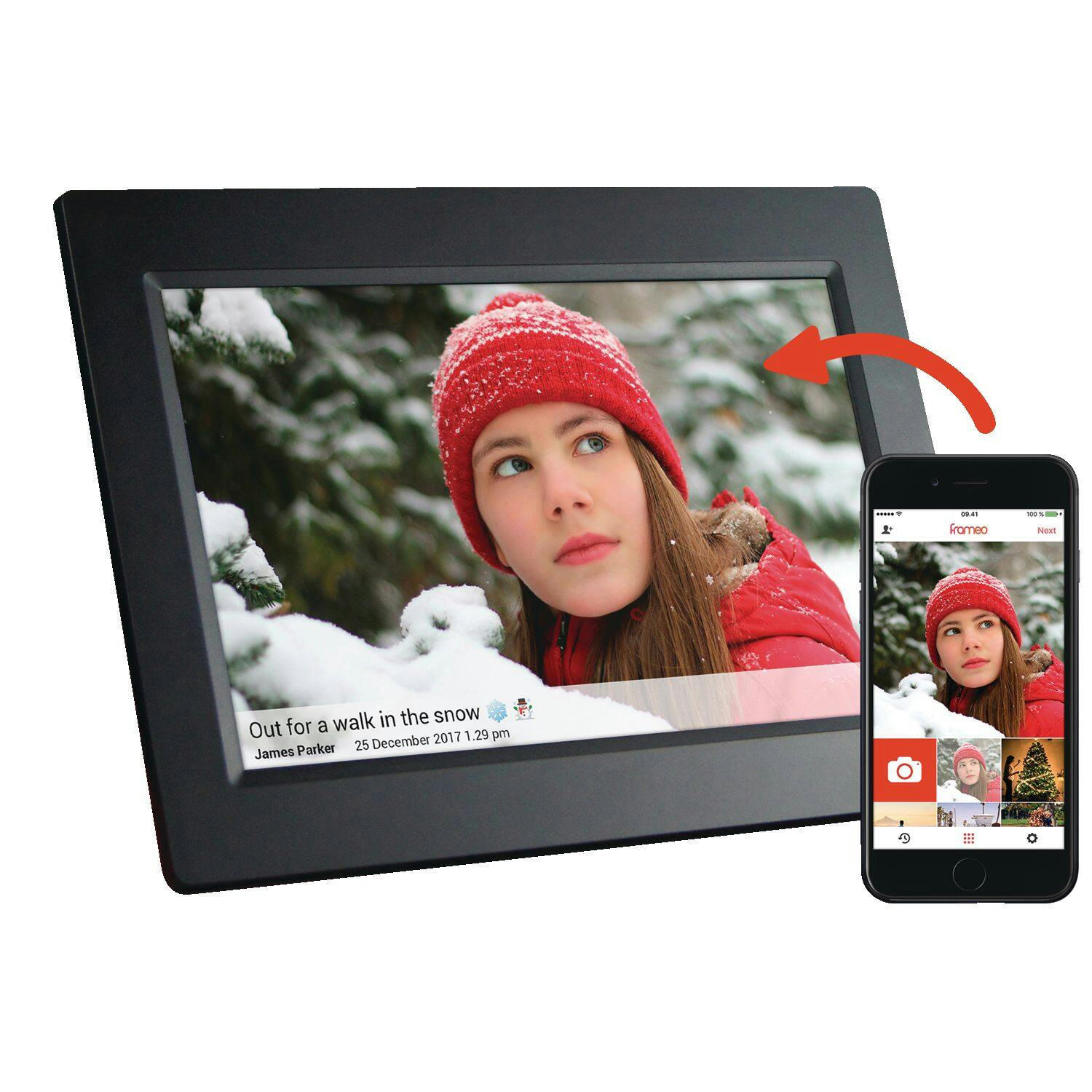 Proscan Digital LED Photo Frame, 10.1-in