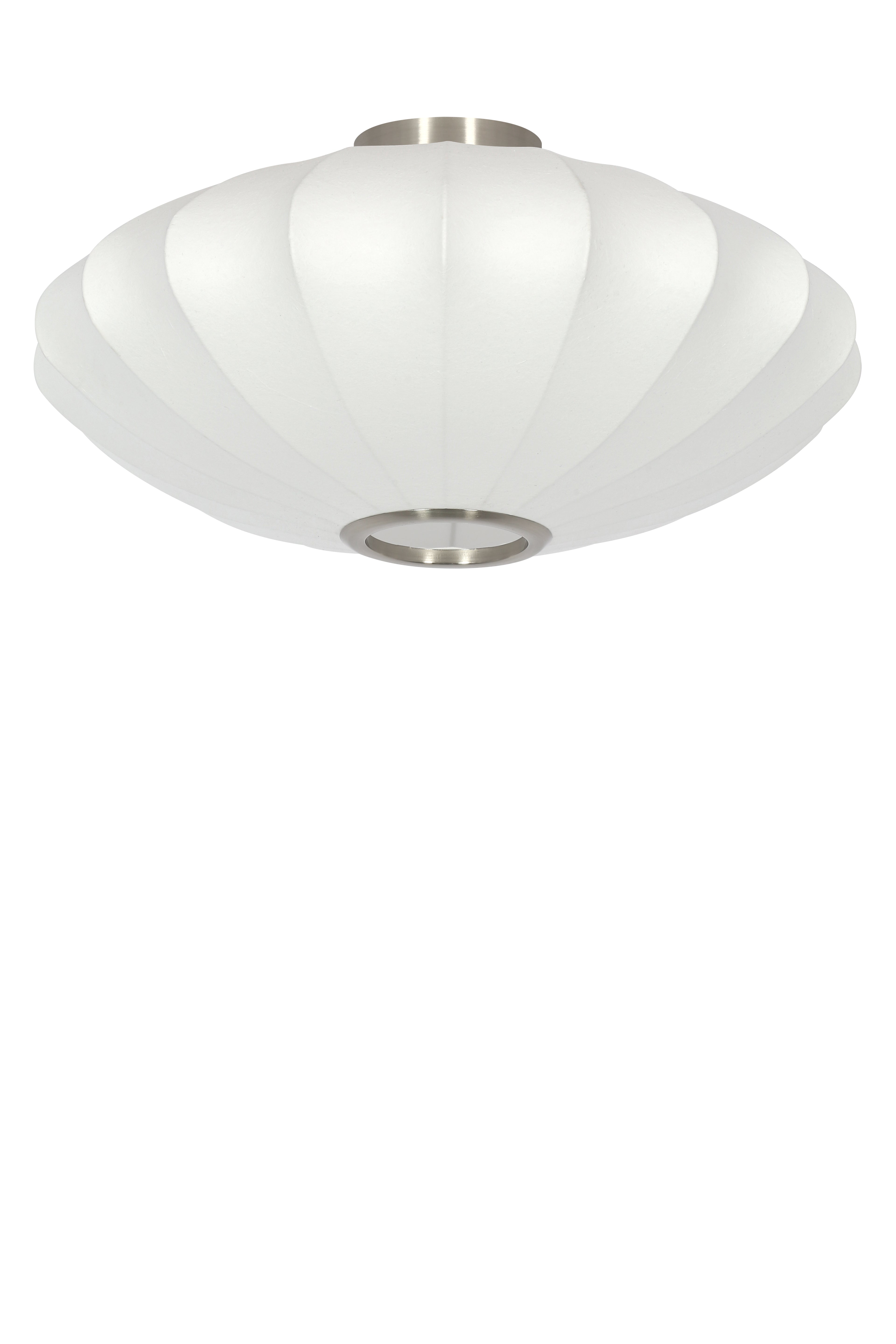 Light & Living plafonnière FAY - wit - Ø50x22cm