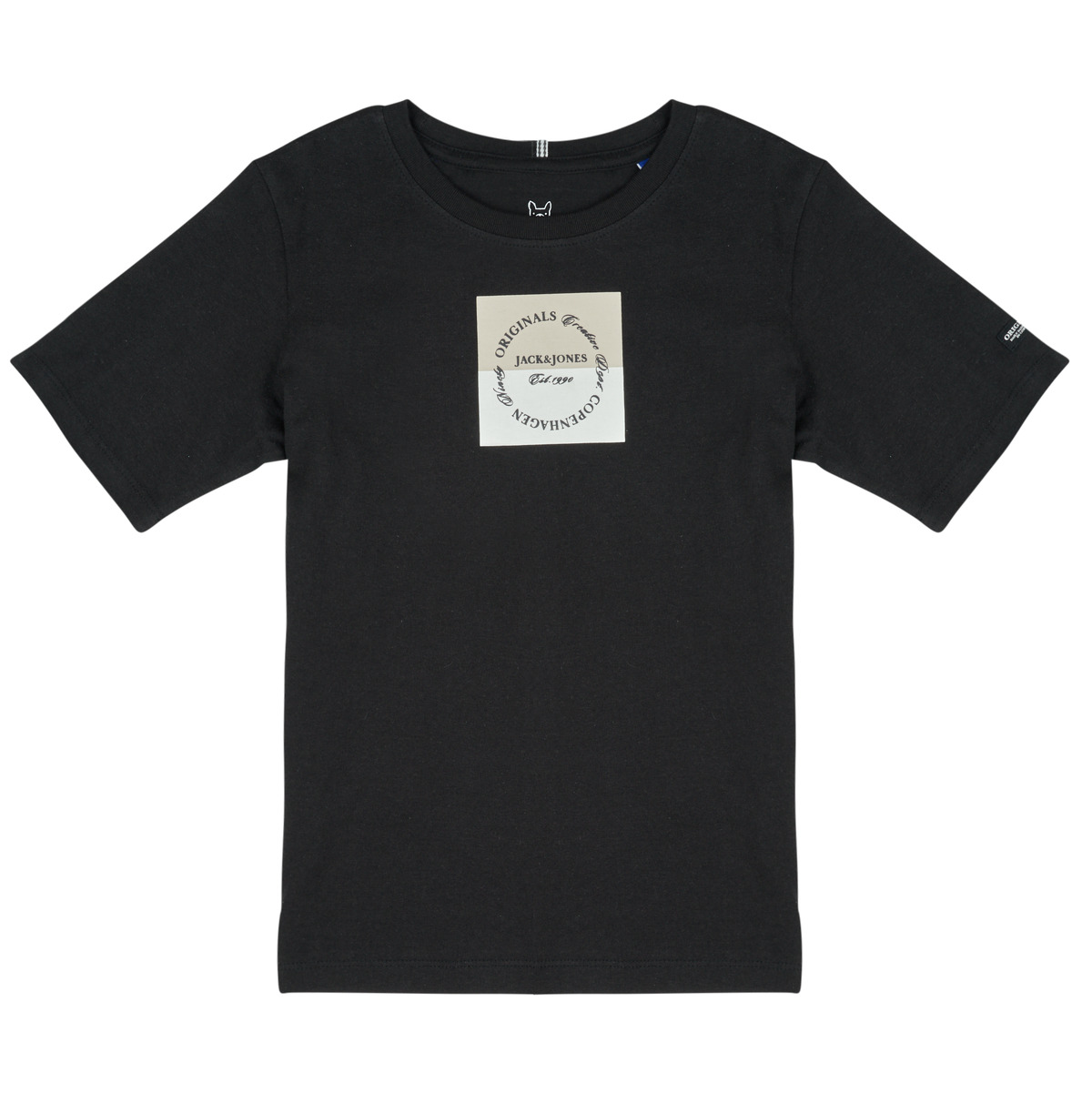 Jack & Jones - JORCATSKILLS SQUARE BRAND - Black