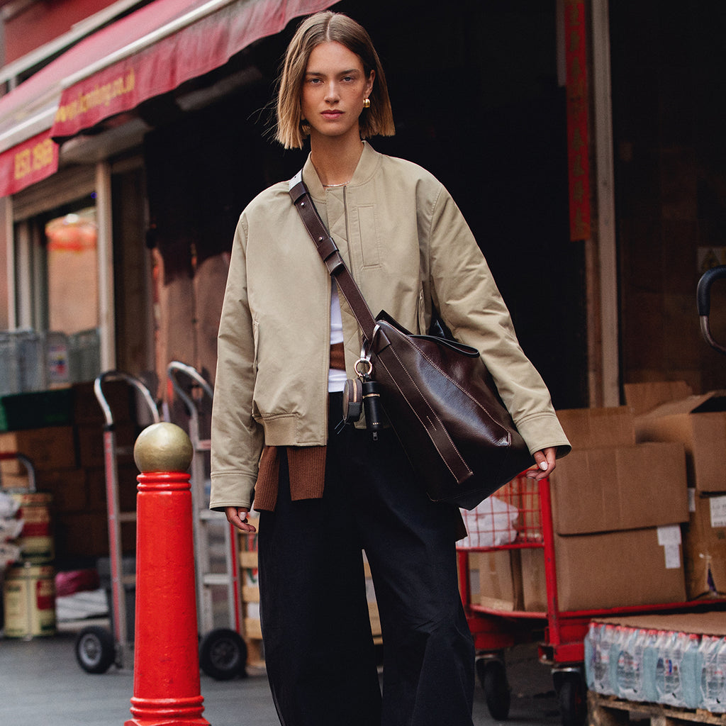 De Beauvoir - Large Ziptop Shoulder Bag