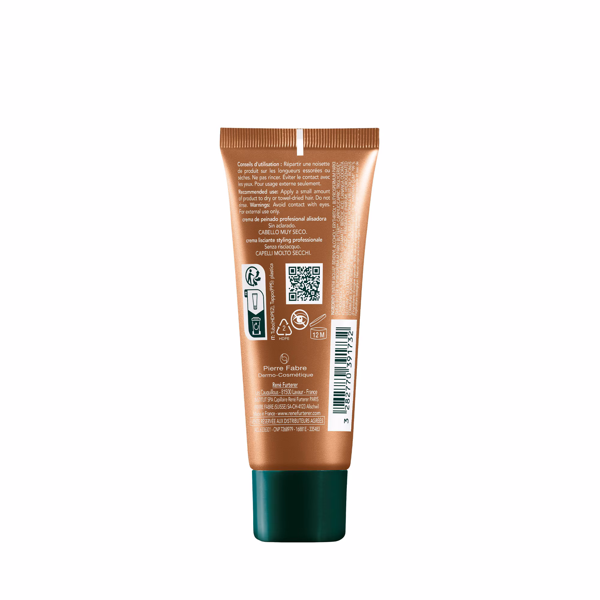 SUBLIME KARITÉRené furterer crème lissante coiffage professionnel au karité - sublime karite 40 ml