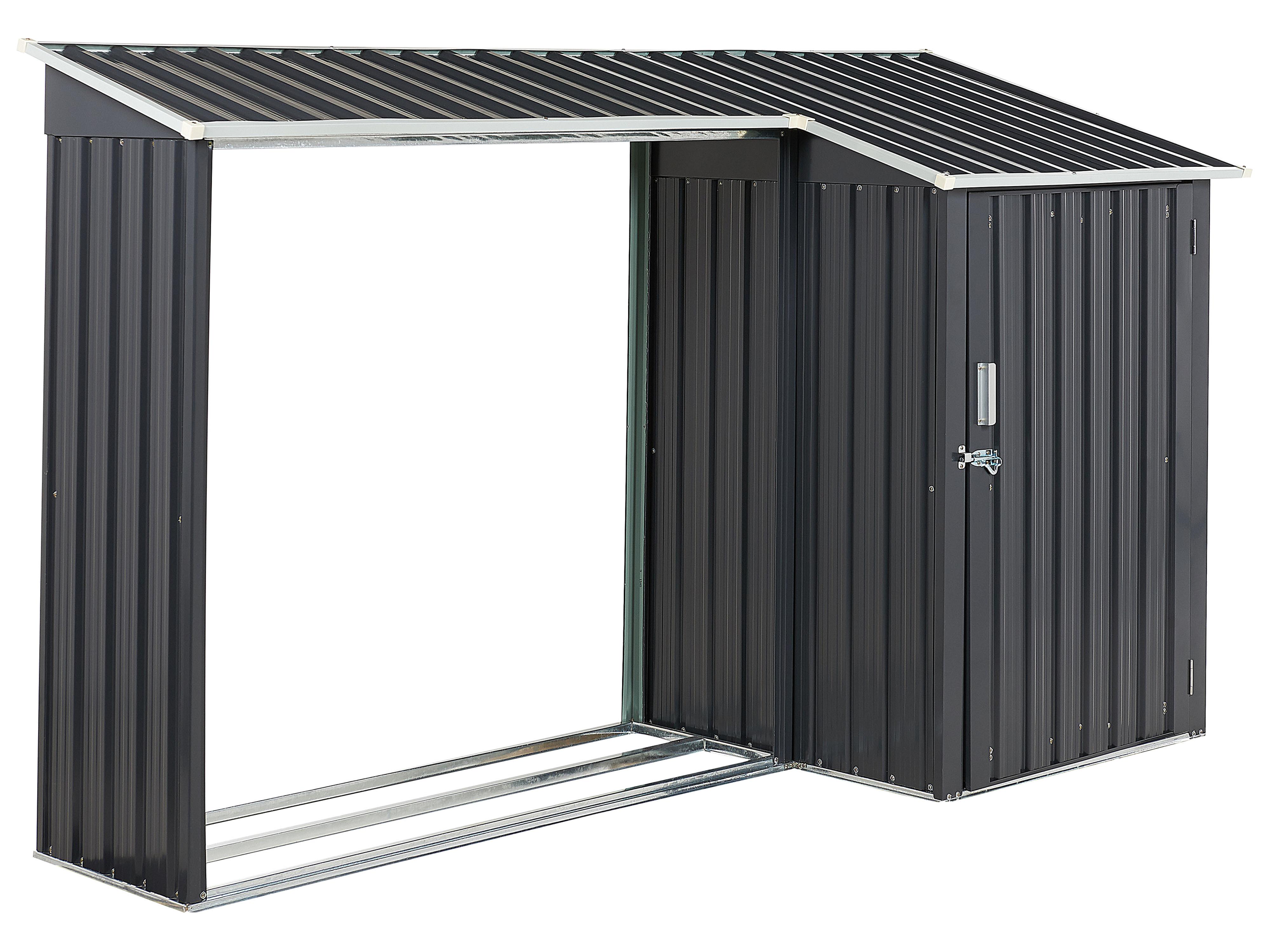 Tool Shed AOSTA 270 cm 105 cm Black