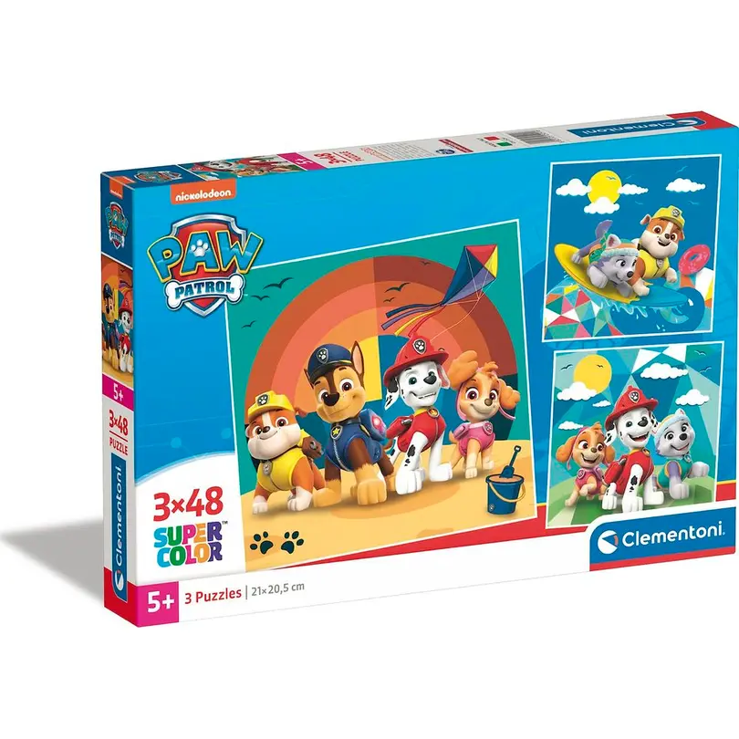 Puzzle 3er-Set Paw Patrol