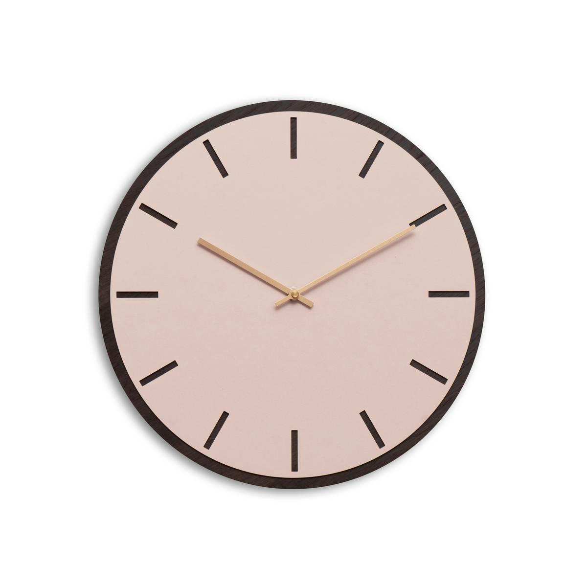 - Horloge murale en linoléum rose D38cm