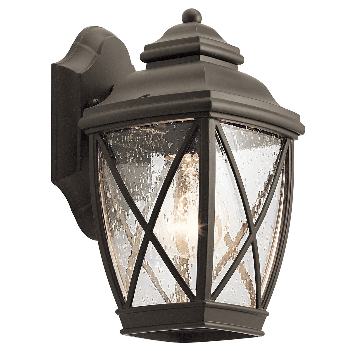 Kinkiet zewnętrznystary brąz Tangier 1xE27x60W IP44 Kichler