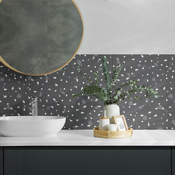 Panneau Mural PVC Wallfluent 100x50 cm Motifs Floraux 1 pièce