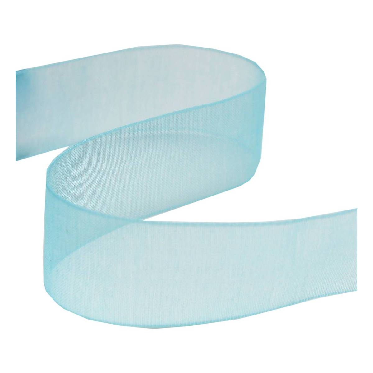 Sky Blue Organdie Ribbon 20mm x 5m