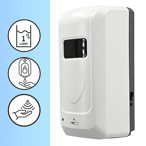 Distributeur de savon et Gel automatique mural ou sur pied infrarouge rechargeable 1 L