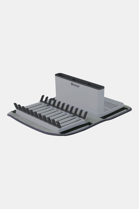 Outwell Dunton Foldable Dish Rack W/Sponge Drain Keukengerei
