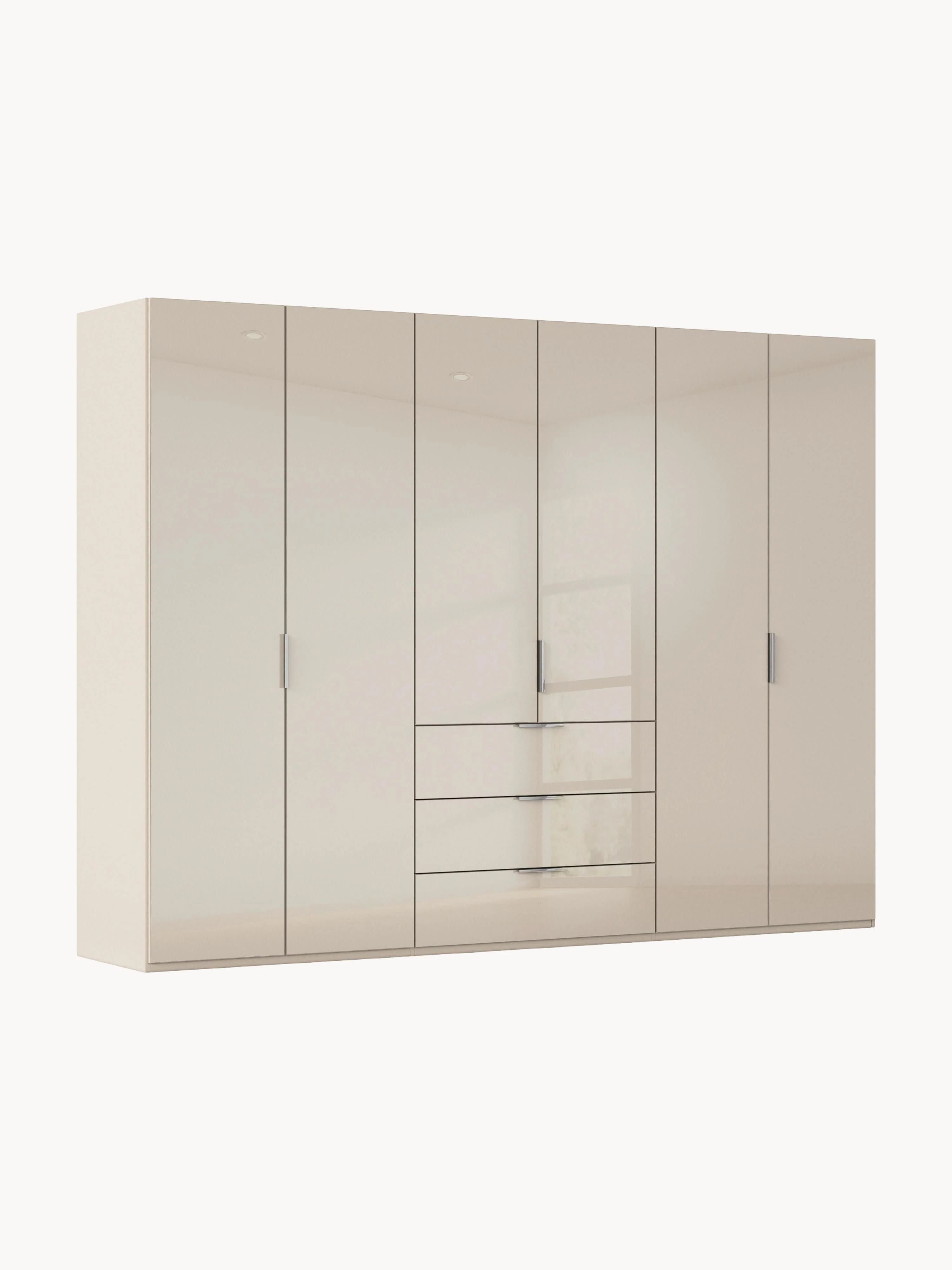 Drehtürenschrank Formes mit Glastüren