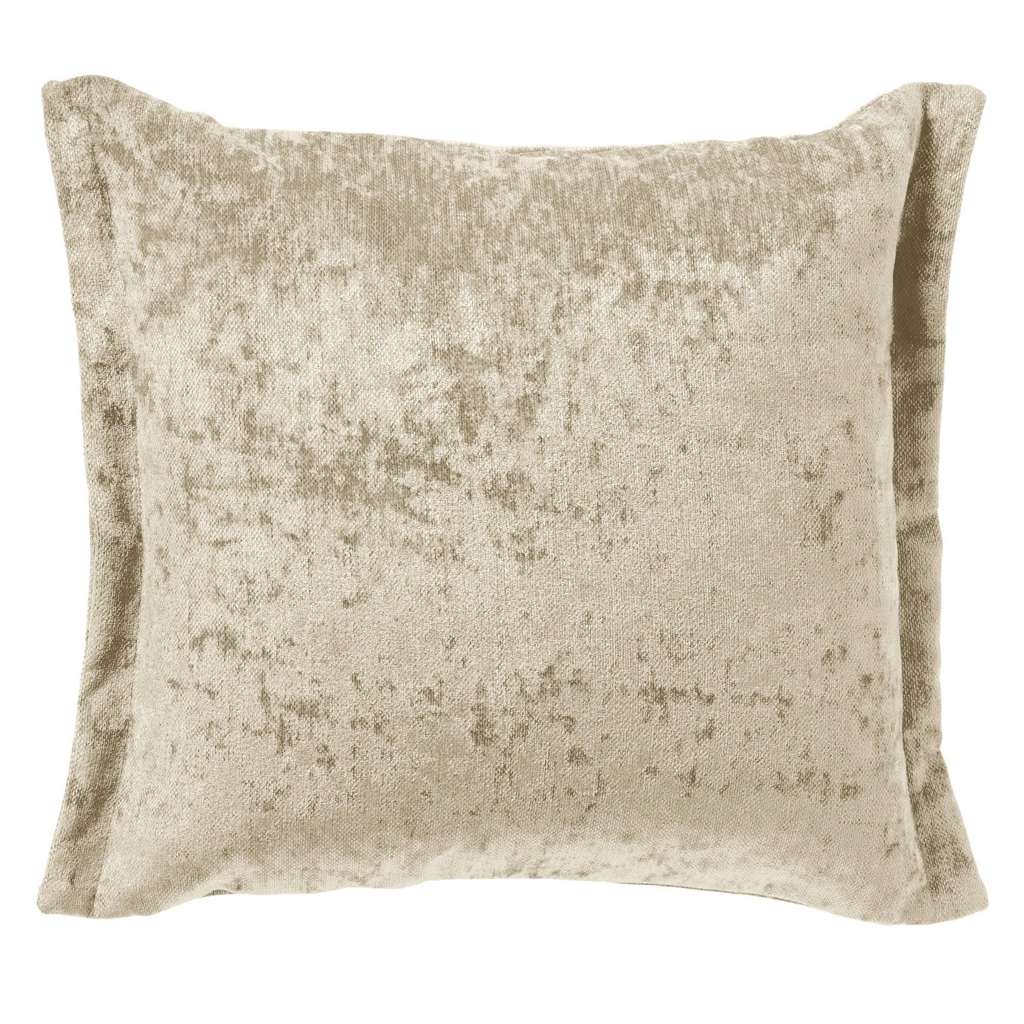 LEWIS - Coussin - blanc en polyester 45x45 cm uni