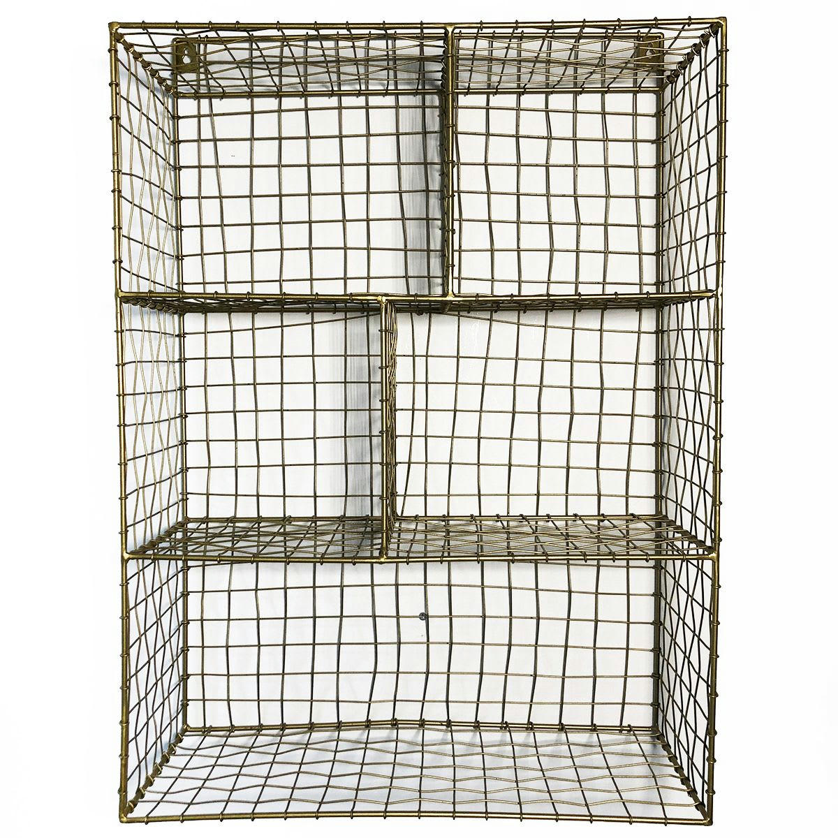 GREED - Etagère murale en métal grillagé
