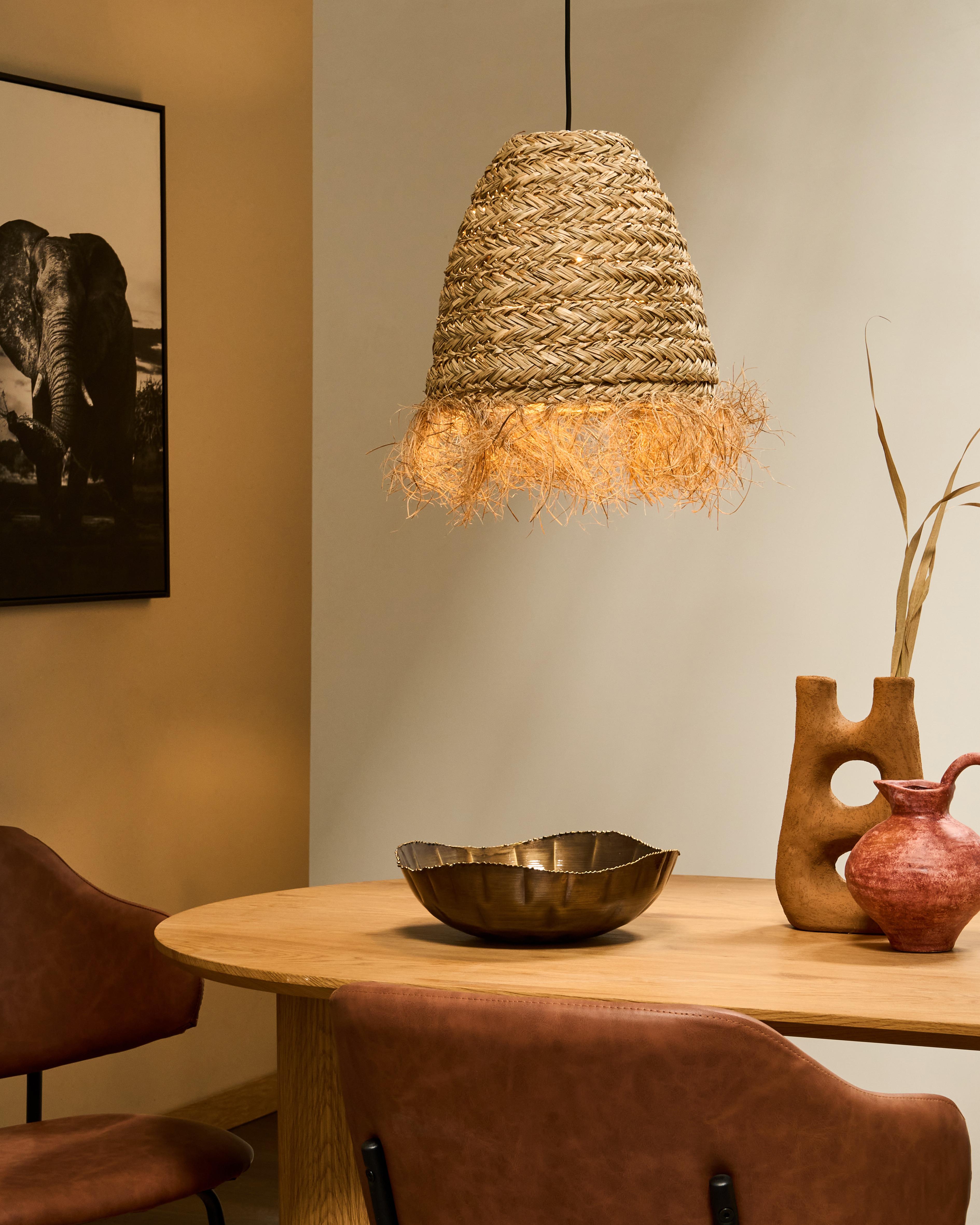 Pendant Lamp MOROVIS Seagrass Natural
