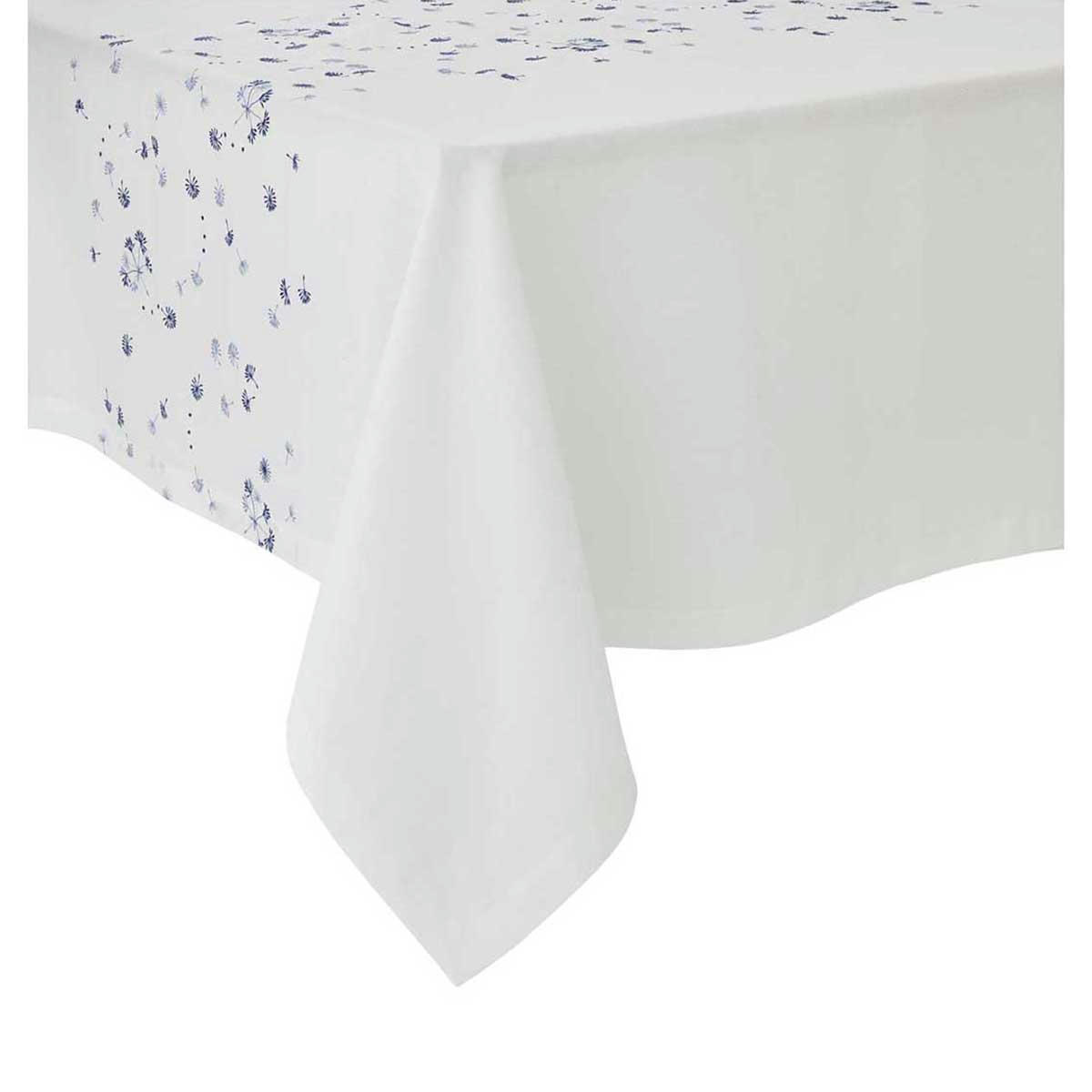 EOLE - Nappe en lin bleu 170x320
