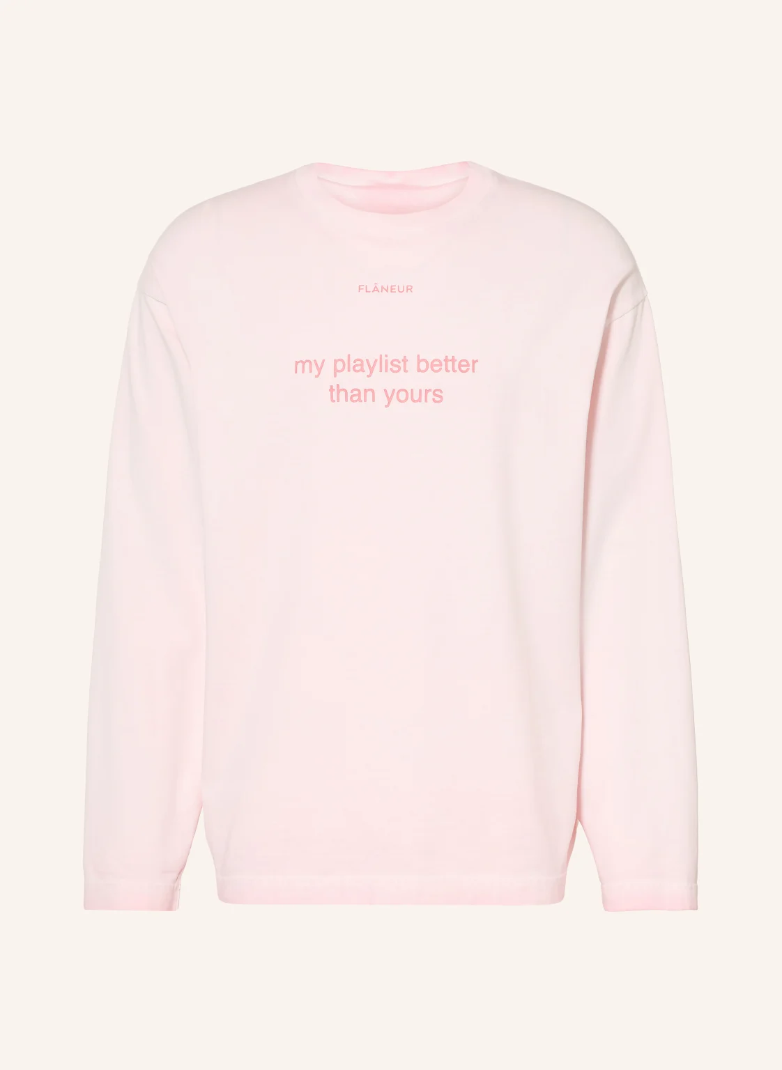 FLÂNEUR Longsleeve PLAYLIST