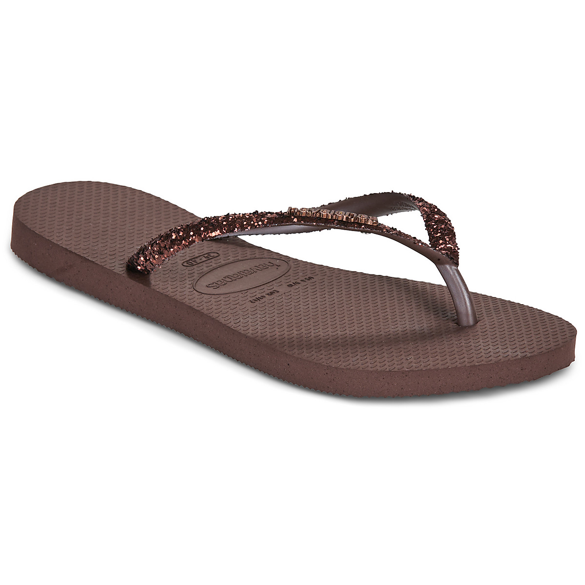Havaianas - SLIM GLITTER II - Brown