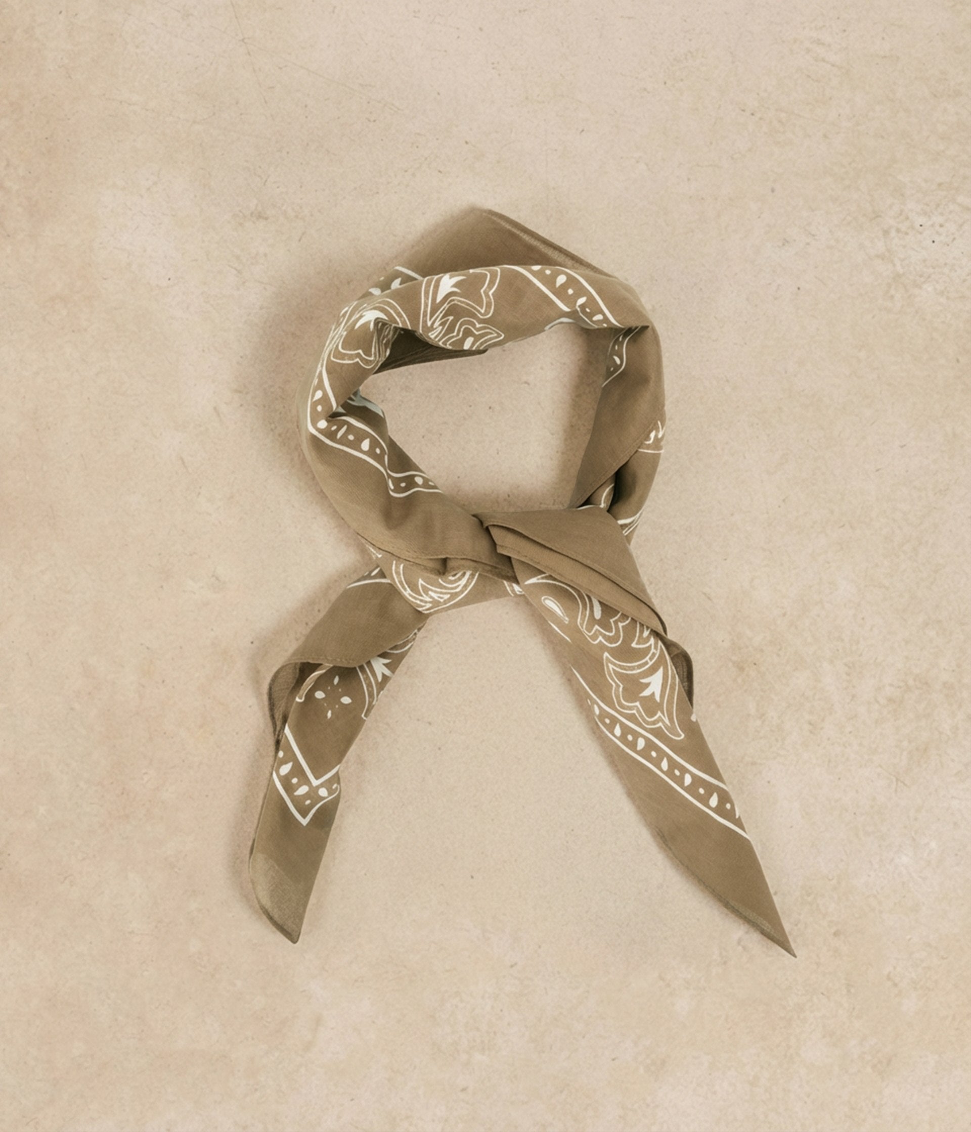 Foulard bandana olive Forest