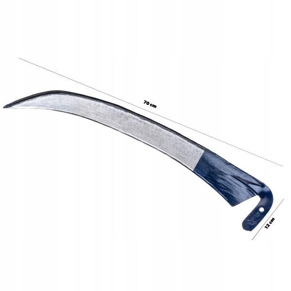 Kosa Kuta Ostrzona Do Trawy Ręczna Metalowa 70 cm
