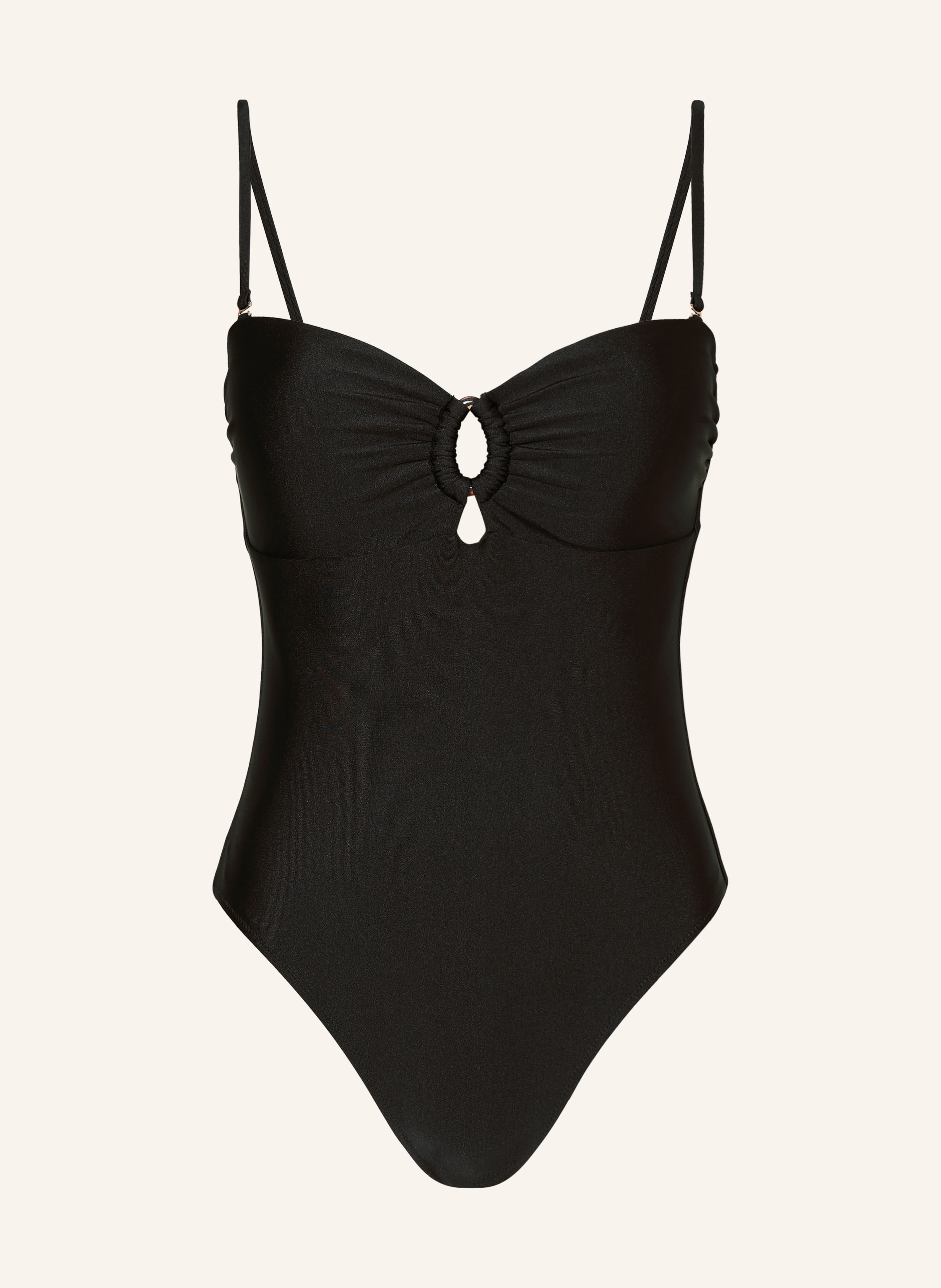 MRS & HUGS Bandeau-Badeanzug mit Cut-outs