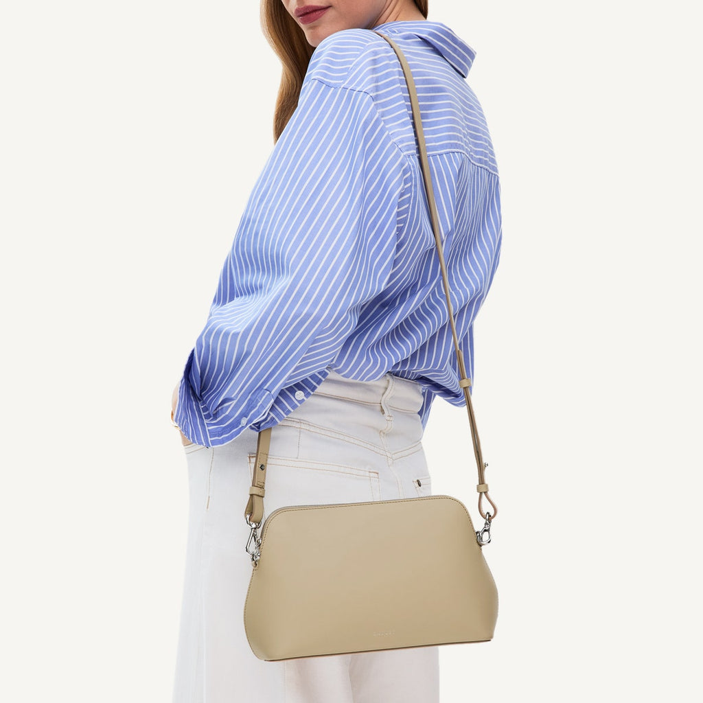 Liverpool Street - Medium Ziptop Cross Body Bag