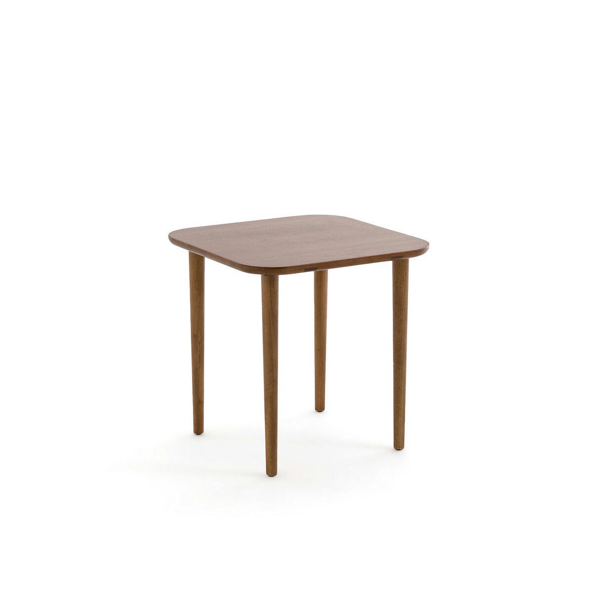 Table basse carrée noyer massif, Marlo