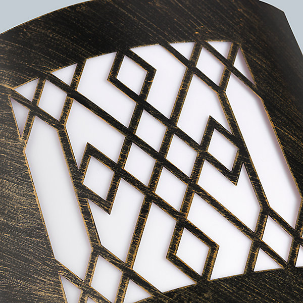 Applique murale extérieure moderne brun rouille IP44 - Emmerald Classic