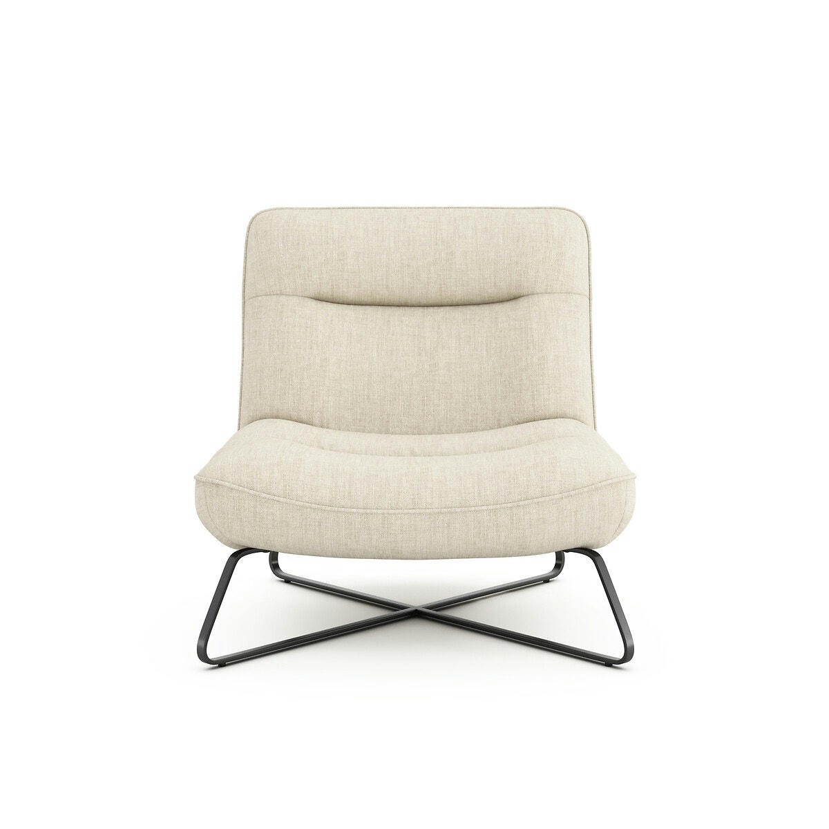 Fauteuil tissu pur lin, Helma
