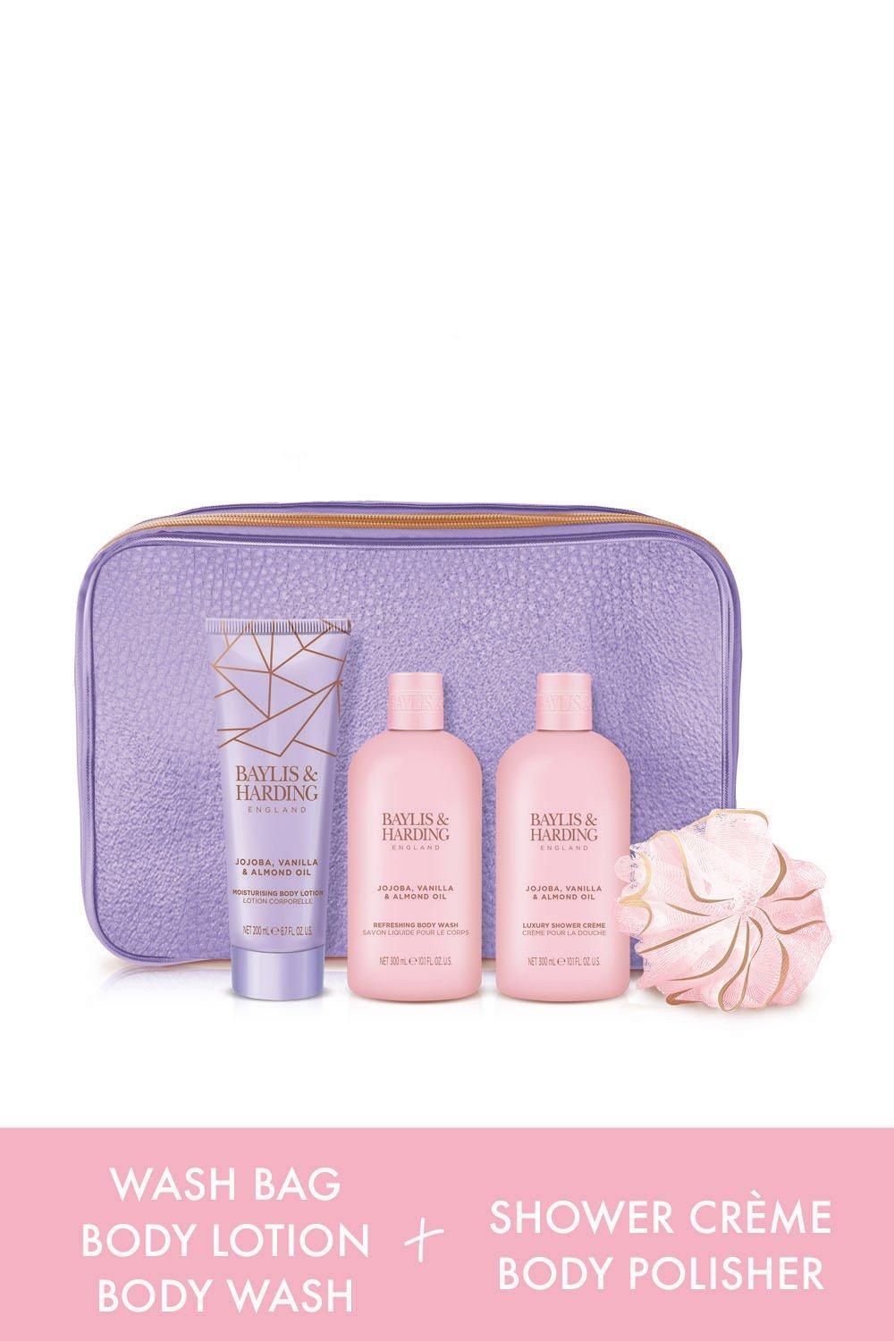 Baylis & Harding Baylis & Harding Jojoba, Vanilla & Almond Oil Luxury Vanity Bag Gift Set