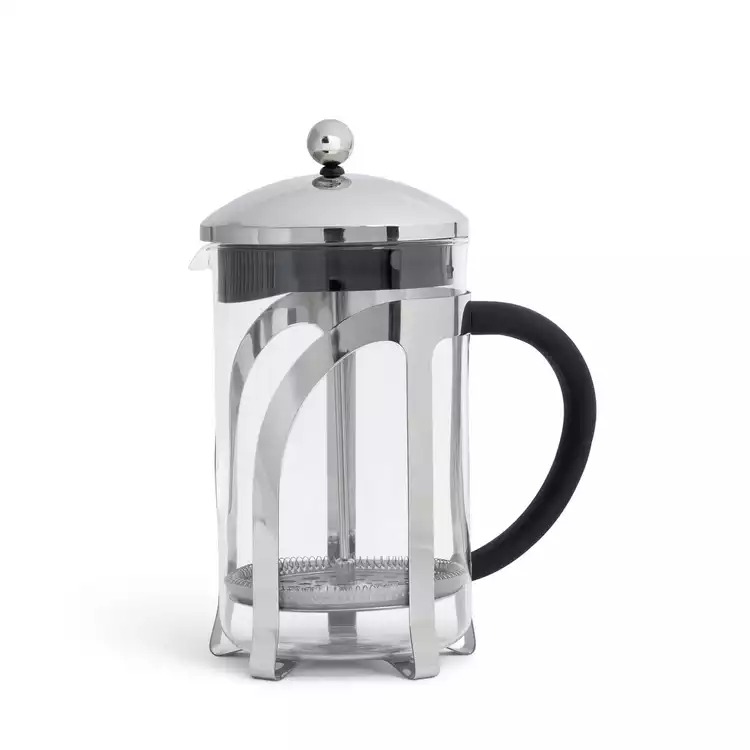 Habitat 12 Cup 1500ml Cafetieres - Chrome