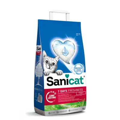 Sanicat 7 Days Freshness Aloe Vera Cat Litter