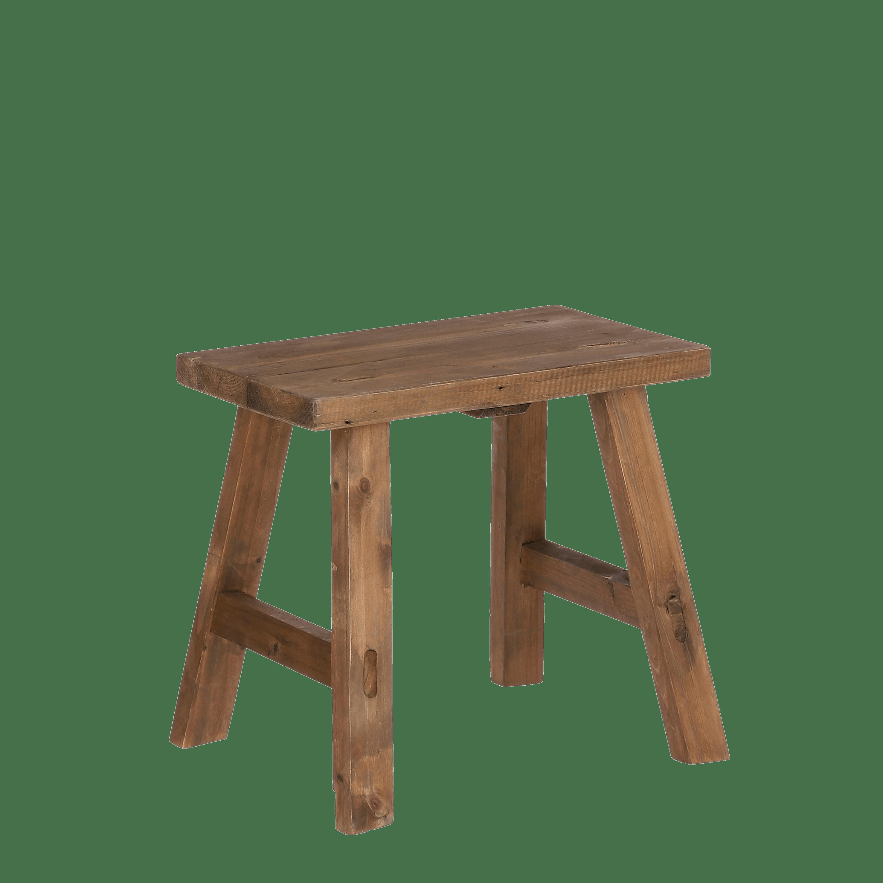BOLD - Tabouret en bois recyclé L38