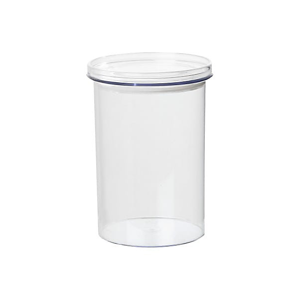 Boîte de conservation ronde pour placard 1 litre