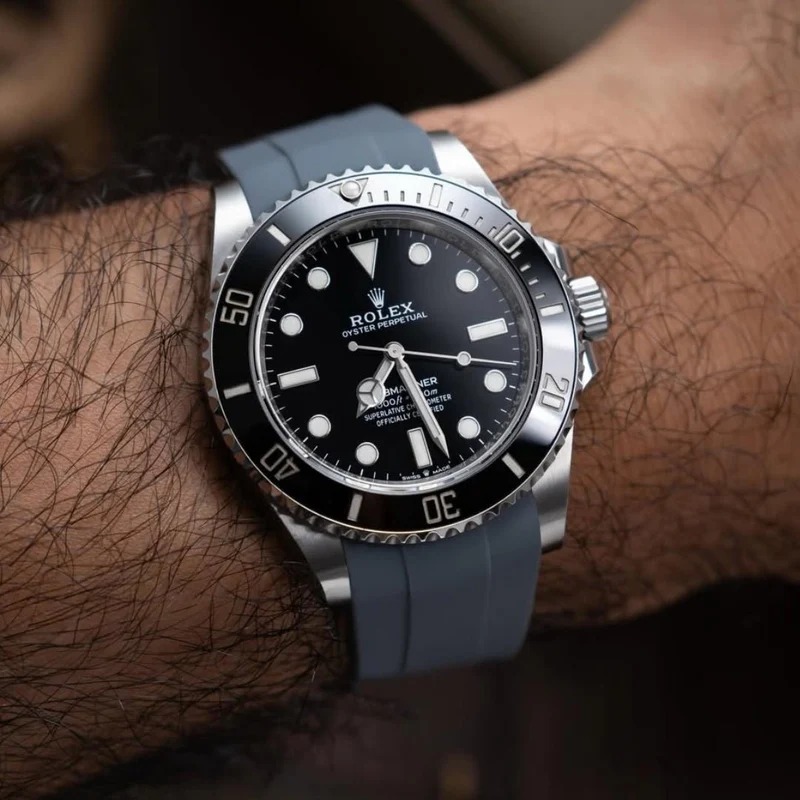 Rolex – Submariner –  Rubber Strap – Grey