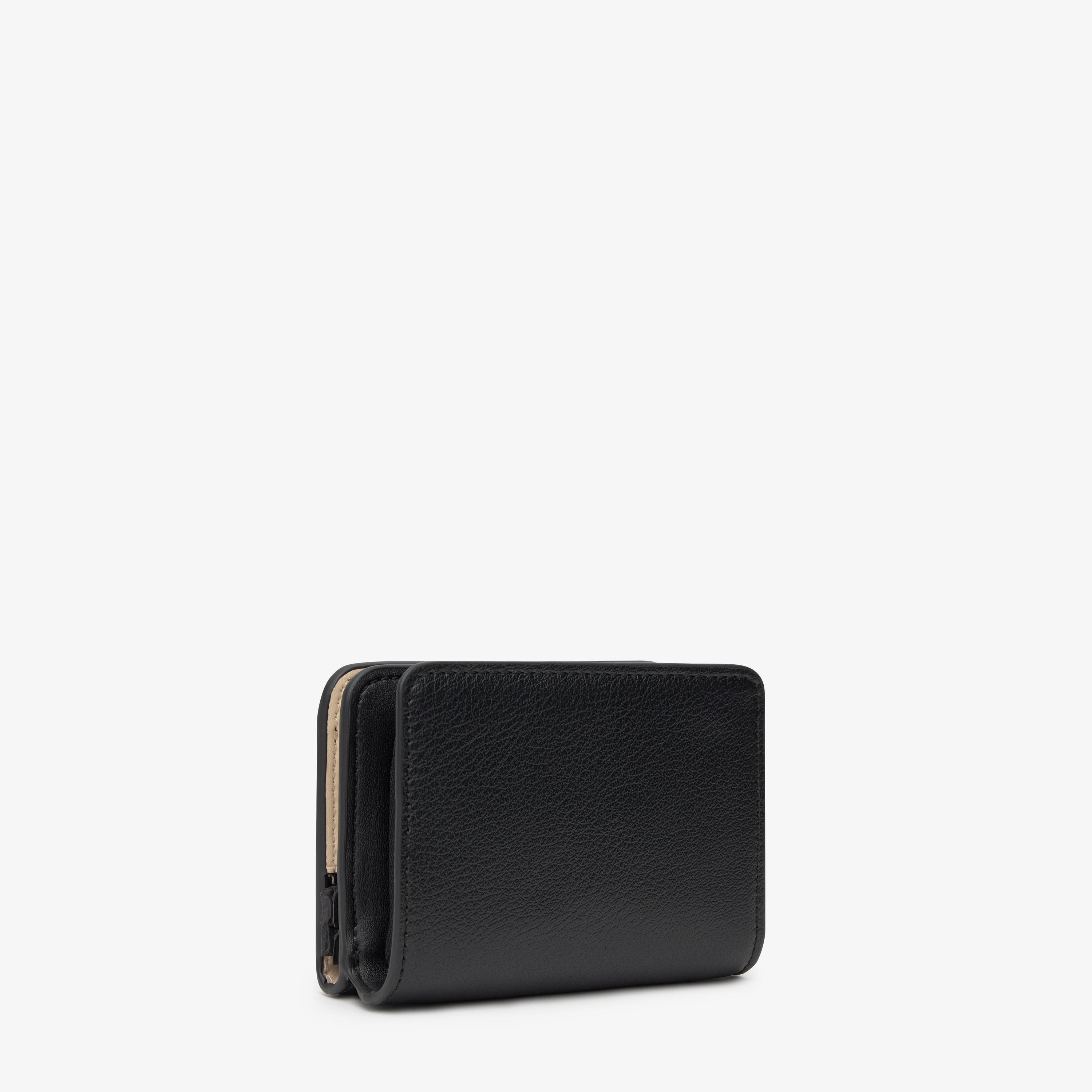 Billetera mediana negro Kaos Icon
