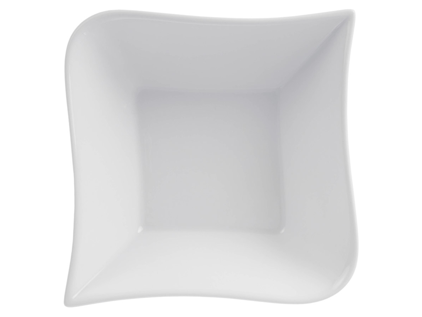 Salaterka Fala porcelanowa 500 ml biała