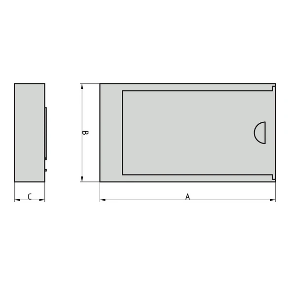 Schlüsselbox »SBO 210 - Magnetische Schlüsselbox«