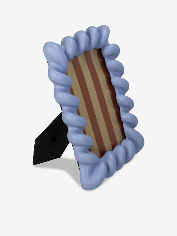Cadre bobine perles bleu - kersten bleu
