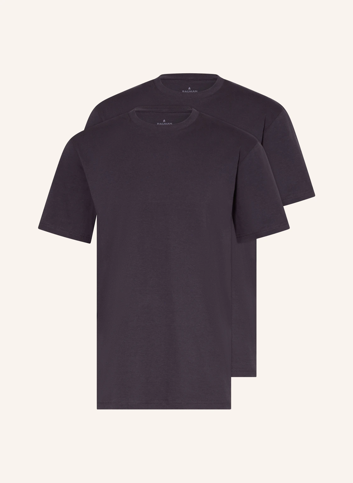RAGMAN 2er-Pack T-Shirts