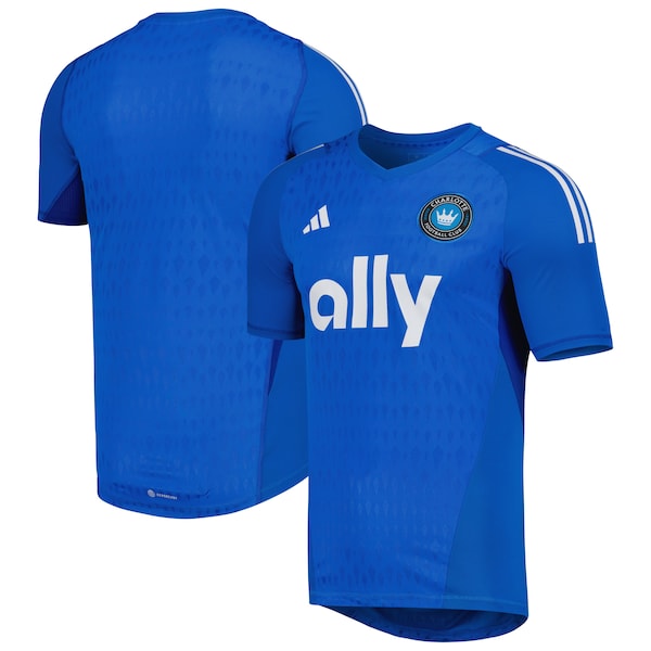 Charlotte FC adidas 2023 Replica Goalkeeper Jersey - Blue