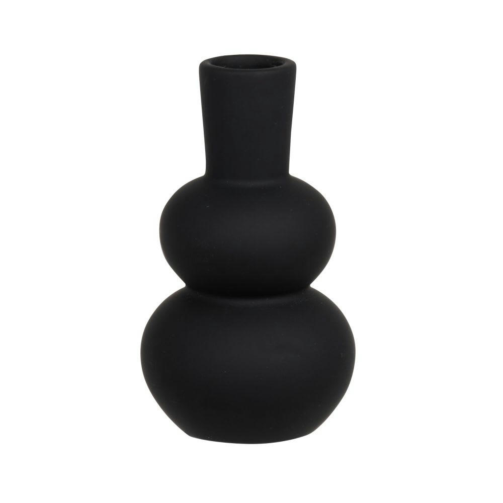 - Vase en dolomite noire H12