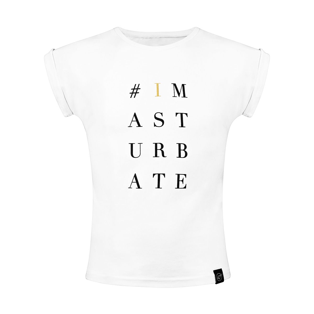 #imasturbate T-Shirt Tailored fit  - #imasturbate T-Shirt Taillierte Passform