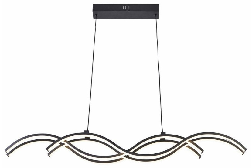 Lampa wisząca Aruba czarna LED 1x40W Odcienie bieli 3200lm Reality