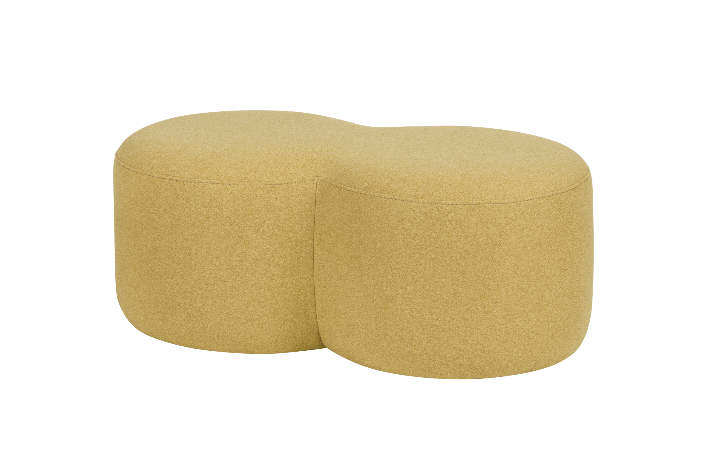 noo.ma UMBO Poef - Yellow Pear