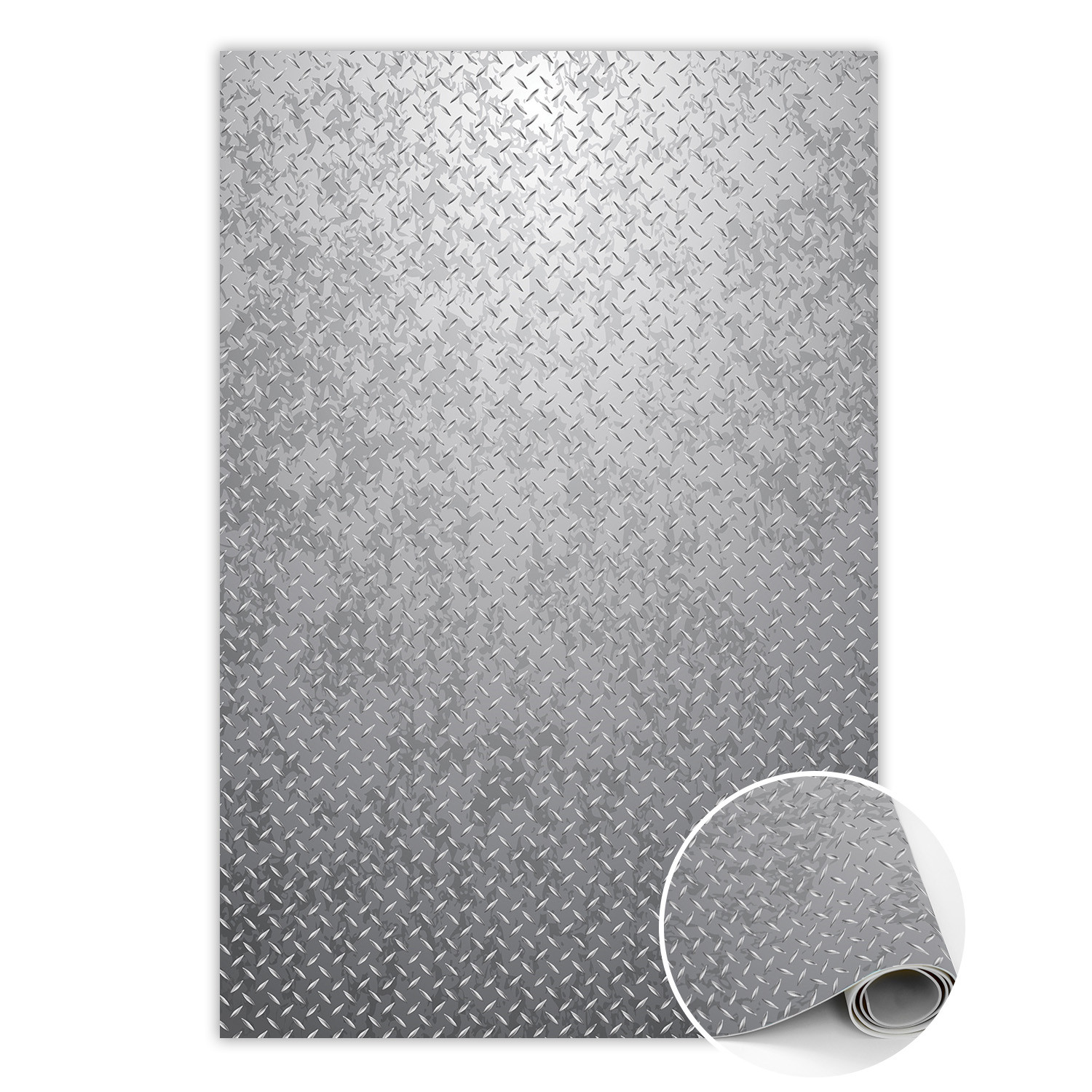 Dywan winylowy Strukturalna blacha 60 x 90 cm