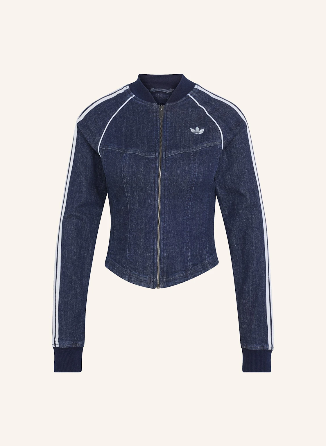 adidas Originals SUPERSTAR ORIGINALS JACKE, DENIM, KORSETT-STIL